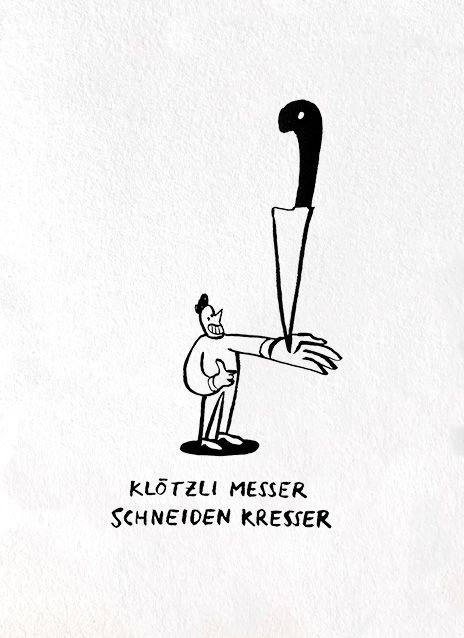 Klötzli by Ueli Johner, Illustration
