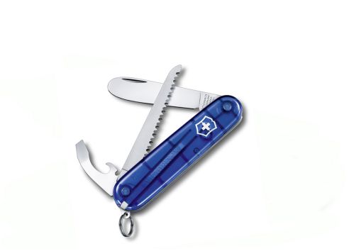 My first Victorinox blau, Säge