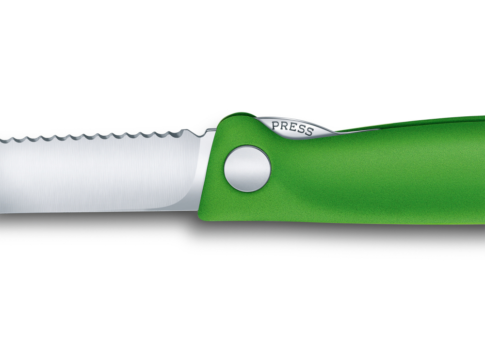 Victorinox Swiss Classic Faltbares Gemüsemesser Picknick Messer grün 