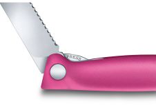 Faltbares Gemüsemesser pink