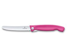 Faltbares Gemüsemesser pink