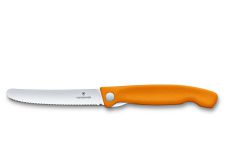 Faltbares Gemüsemesser orange