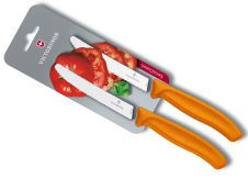 Tomatenmesser 2er Set orange