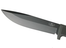 Survival Knife A1 Black, Leather