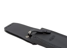 Survival Knife A1 Black, Leather