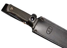 Survival Knife A2 Leather