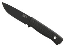 Survival Knife F1 Black, Leather