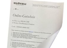 Gutschein Online