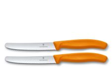 Tomatenmesser 2er Set orange