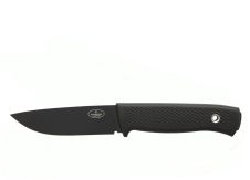 Survival Knife F1 Black, Leather